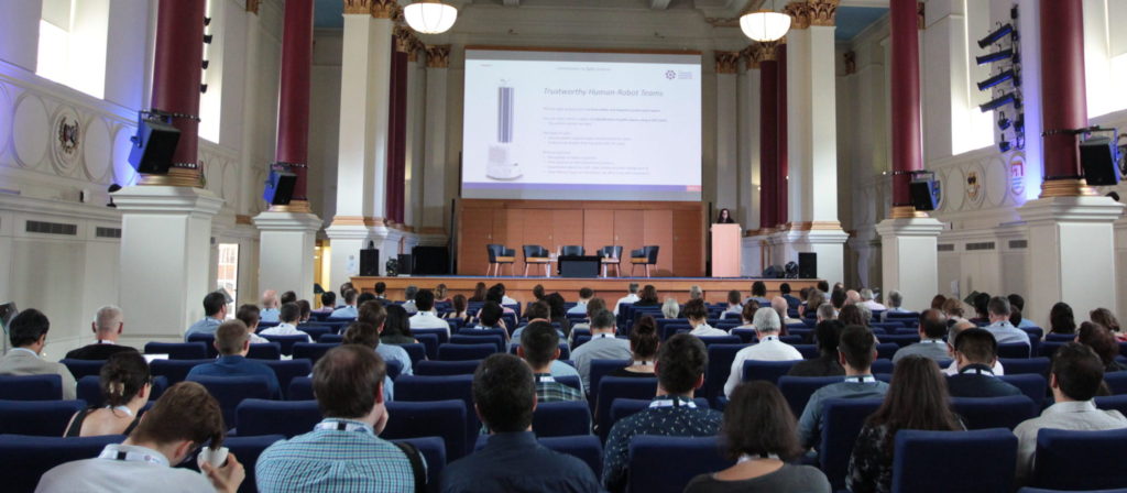 Delegates seated in the Great Hall