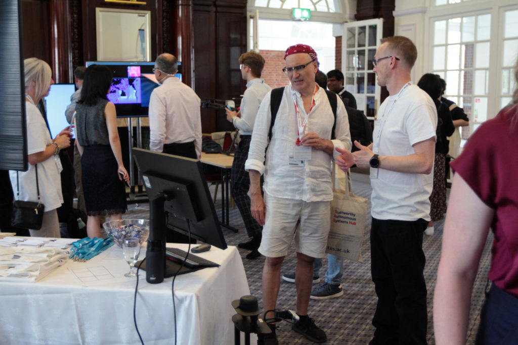 Dr Hossaini visits the Cobot Maker Space demo