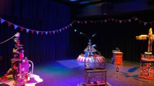 The Thingamabobas installation at Theatre Hullabaloo July 2022